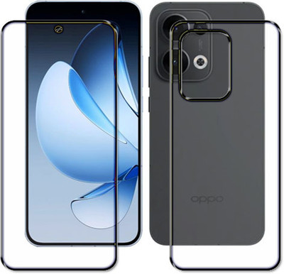 tombik Front and Back Tempered Glass for 10dd-Oppo Reno 13-fb(Pack of 2)