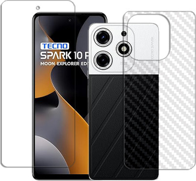 ARBAN Front and Back Tempered Glass for Tecno Spark 10 Pro FRONT BACK SCREEN GUARD(Pack of 1)