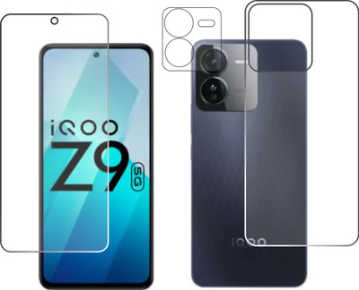 chakoor Front and Back Tempered Glass for IQOO Z9 5G,IQOO Z9 5g(Pack of 3)