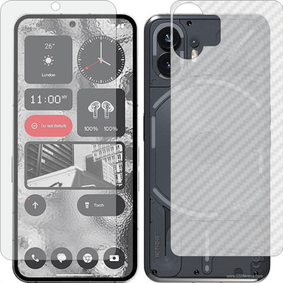 MOBART Front and Back Tempered Glass for Nothing Phone 2(Pack of 2)
