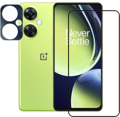 MagicalTech Front and Back Tempered Glass for OnePlus Nord CE3 Lite 5G, OnePlus Nord CE3 Lite 5G Edge To Edge Front Screen Tempered Glass Guard & Camera Lens Glass Guard(Pack of 2)