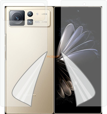 MOBART Front and Back Tempered Glass for XIAOMI MIX FOLD 2 (Edge To Edge TPU, Full Coverage)(Pack of 1)