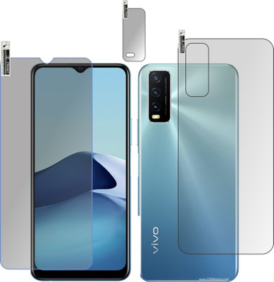 chakoor Front and Back Tempered Glass for VIVO Y 20S(Pack of 3)