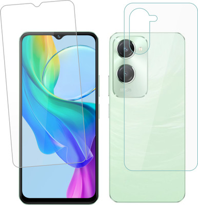 Ten To 11 Front and Back Tempered Glass for iQOO Z9 Lite 5G(Pack of 2)