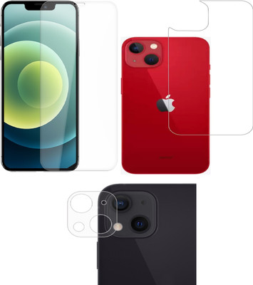 COVER CAPITAL Front and Back Tempered Glass for Apple iPhone 14 Plus(Pack of 3)