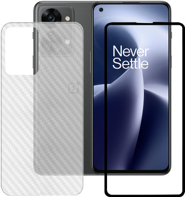 LILLIPUT Front and Back Tempered Glass for Oneplus Nord 2T 5G(Pack of 2)