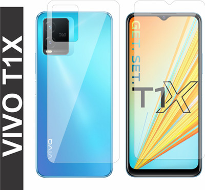 Clickbit Front and Back Screen Guard for VIVO T1X(Pack of 2)