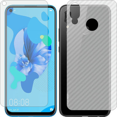 MOBART Front and Back Tempered Glass for HUAWEI P20 LITE 2019(Pack of 2)