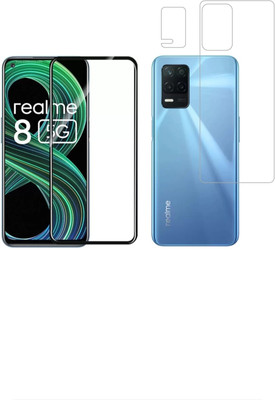 MUTAALI Front and Back Tempered Glass for REALME 8 5G(Pack of 1)