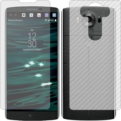 MOBART Front and Back Tempered Glass for LG V10(Pack of 2)