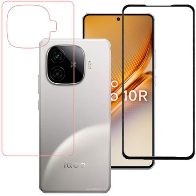 KMPERED Front and Back Tempered Glass for IQOO Neo 10R(Pack of 1)