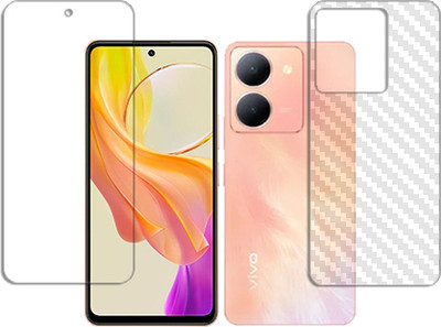 ARBAN Front and Back Tempered Glass for vivo Y77t FRONT AND BACK(Pack of 1)