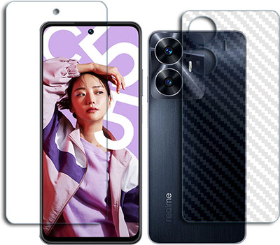 ARBAN Front and Back Tempered Glass for Realme C55 FRONT BACK(Pack of 1)