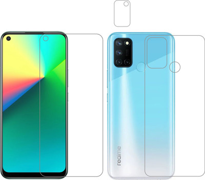 Ten To 11 Front and Back Tempered Glass for Realme 7i(Pack of 3)