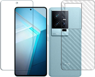 SOMTONE Front and Back Tempered Glass for iQOO 11S FRONT BACK(Pack of 1)