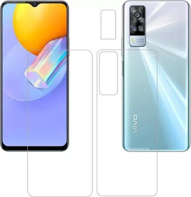 MUTAALI Front and Back Tempered Glass for ViVO Y53s(Pack of 1)