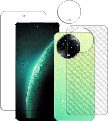 SOMTONE Front and Back Tempered Glass for FRONTBACK-Realme Narzo 60x FRONTBACK SCREEN GUARD(Pack of 1)
