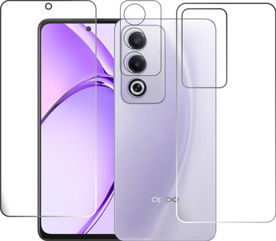 chakoor Front and Back Tempered Glass for Oppo A3 Pro 5G(Pack of 3)