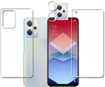MUTAALI Front and Back Tempered Glass for Oppo K10x(Pack of 1)