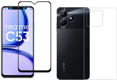 4 YARDS Front and Back Tempered Glass for realme C53 (11-D)(Pack of 1)