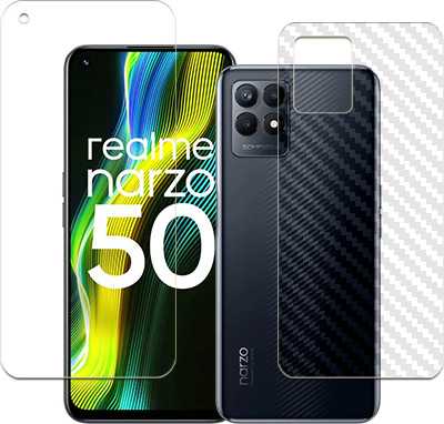 ARBAN Front and Back Tempered Glass for Realme Narzo 50 FRONT BACK(Pack of 1)
