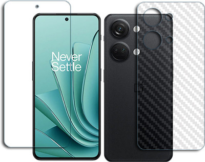 MUTAALI Front and Back Tempered Glass for OnePlus Ace 2V(Pack of 1)