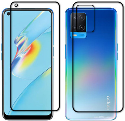 ARBAN Front and Back Tempered Glass for OPPO A54(Pack of 1)