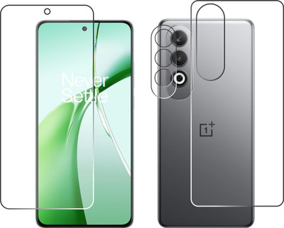 chakoor Front and Back Tempered Glass for OnePlus Nord CE4, OnePlus Nord CE 4 5G, One Plus Nord CE4 5G(Pack of 3)