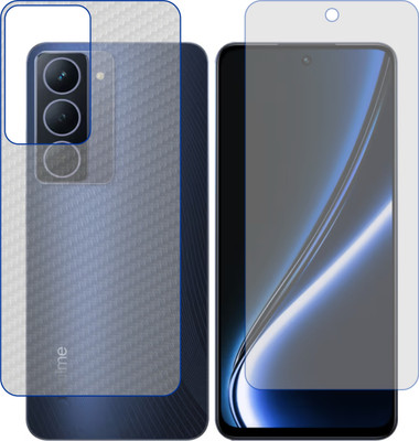 Fasheen Front and Back Tempered Glass for Realme Narzo 80X 5G(Pack of 2)