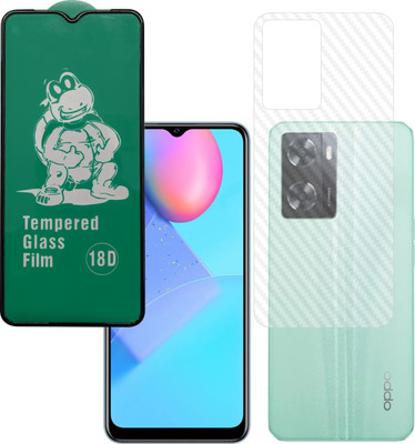 Ten To 11 Front and Back Tempered Glass for Oppo A77s(Pack of 2)