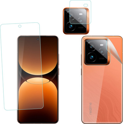 Ten To 11 Front and Back Tempered Glass for Realme GT7 Pro, Realme GT7 Pro [With Rear Camera Lens Guard](Pack of 3)