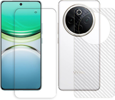MUTAALI Front and Back Tempered Glass for vivo Y300 Pro 5G FRONT AND BACK SCREEN PROTECTOR(Pack of 1)