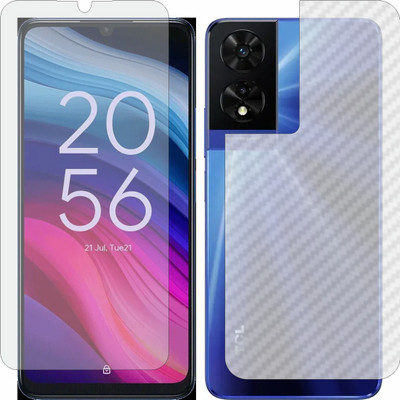 Mobling Front and Back Tempered Glass for Tcl 505(Pack of 2)