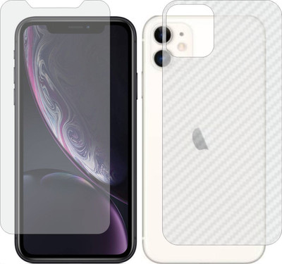 Fasheen Front and Back Tempered Glass for APPLE IPHONE XI(Pack of 2)