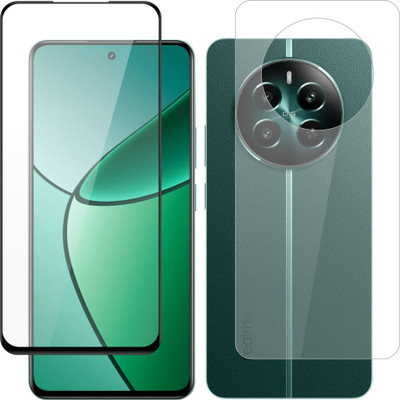 Vatsin Front and Back Tempered Glass for Realme P1 5G(Pack of 2)