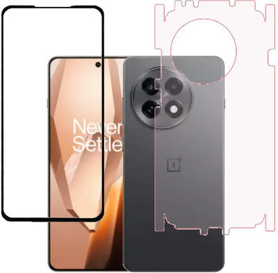 KMPERED Front and Back Tempered Glass for OnePlus 13R, ONEPLUS 13R(Pack of 1)