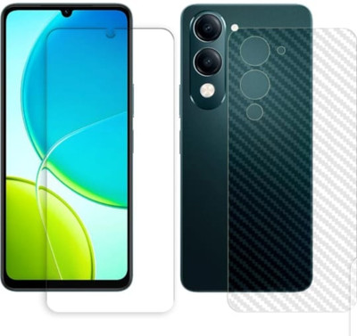 ZIDZEE Front and Back Tempered Glass for VIVO Y29S 5G(Pack of 2)