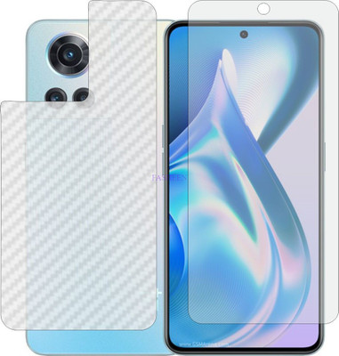 Fasheen Front and Back Tempered Glass for ONEPLUS ACE PGKM10 (Front Matte Finish & Back 3d Carbon Fiber)(Pack of 2)