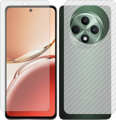Mobling Front and Back Tempered Glass for Oppo Reno12 F CPH2637(Pack of 2)
