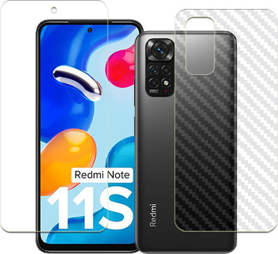 ARBAN Front and Back Tempered Glass for Xiaomi Redmi Note 11S FRONT BACK(Pack of 1)