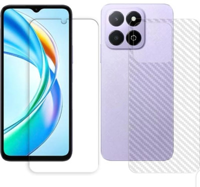 AHWAVEEDA Front and Back Tempered Glass for HONOR PLAY9A 4G(Pack of 2)