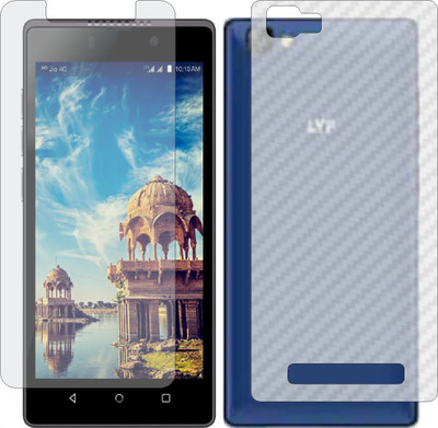 Fasheen Front and Back Tempered Glass for LYF C459(Pack of 2)