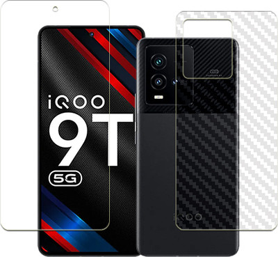 ARBAN Front and Back Tempered Glass for iQOO 9T 5G FRONT BACK(Pack of 1)