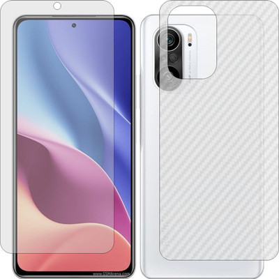 MOBART Front and Back Tempered Glass for REDMI K40(Pack of 2)