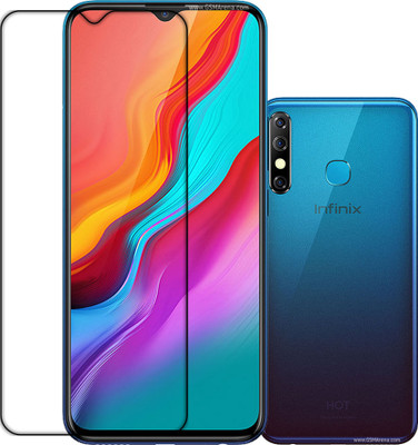 ARBAN Front and Back Tempered Glass for INFINIX HOT 7 Front Back Flexible Tempered Glass(Pack of 1)