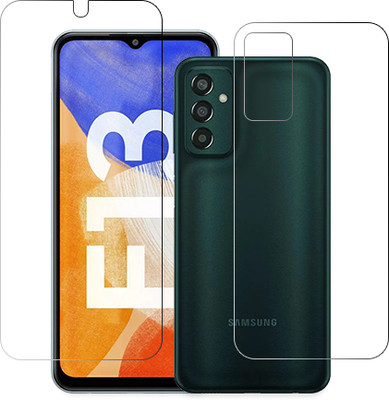 ARBAN Front and Back Tempered Glass for Samsung Galaxy F13 FRONT BACK(Pack of 1)
