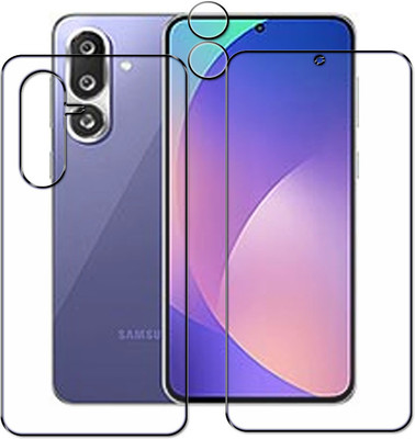 tombik Front and Back Tempered Glass for 8sc-Samsung Galaxy M36-fb,lens(Pack of 3)