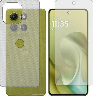 Mobling Front and Back Tempered Glass for Motorola Moto G86(Pack of 2)
