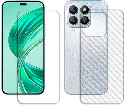 SOMTONE Front and Back Tempered Glass for Honor X8b FRONT BACK SCREEN GUARD(Pack of 1)