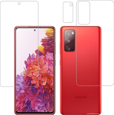 Vatsin Front and Back Tempered Glass for Samsung Galaxy S20 FE 5G(Pack of 3)